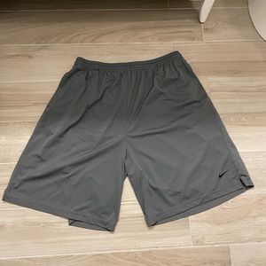 Charcoal Grey Nike DRI Fit Shorts